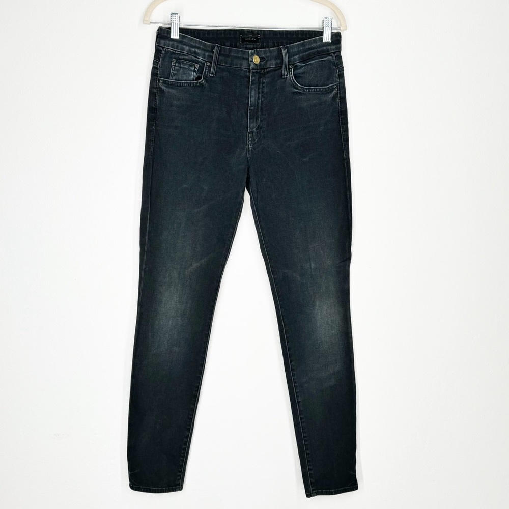 Mother The High Waist Looker in Wash Grand Sophie Faded Black Women’s Size 29
